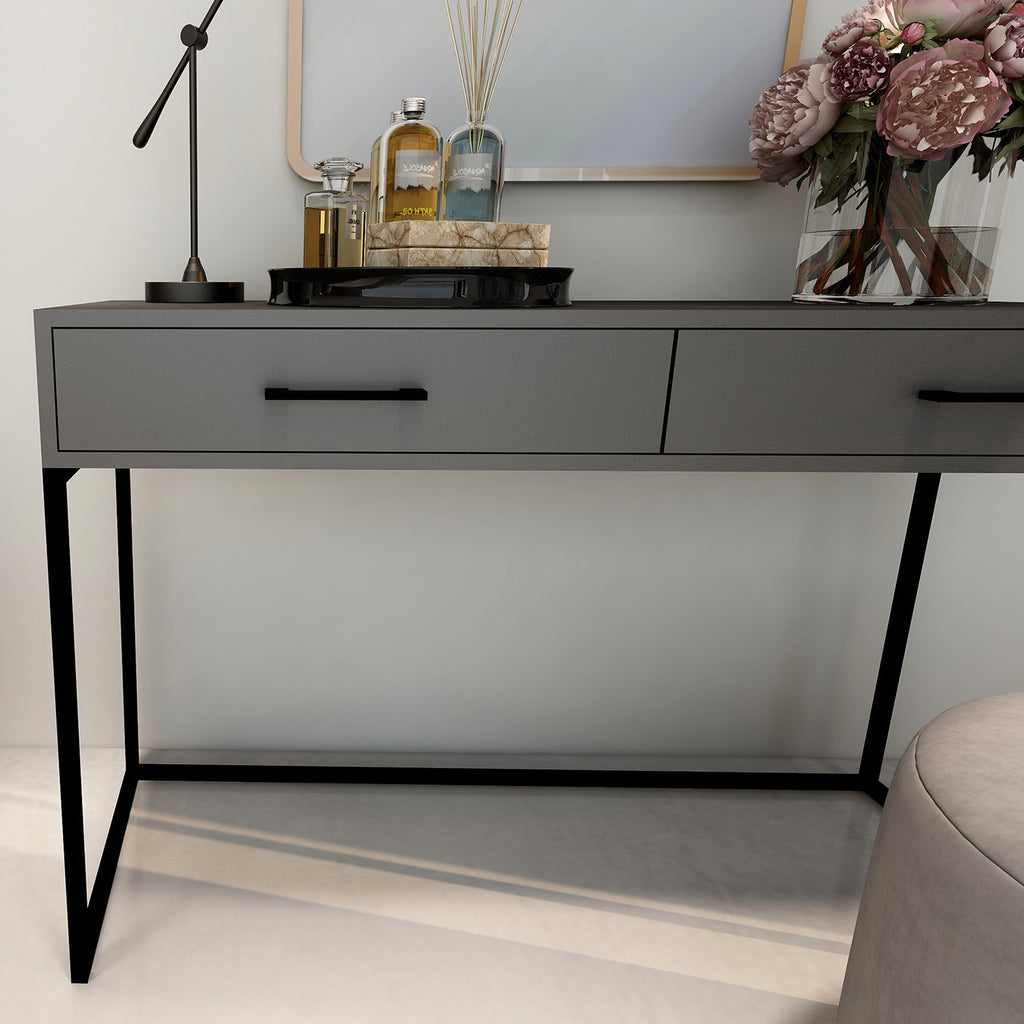 Naledi Dark Grey Desk