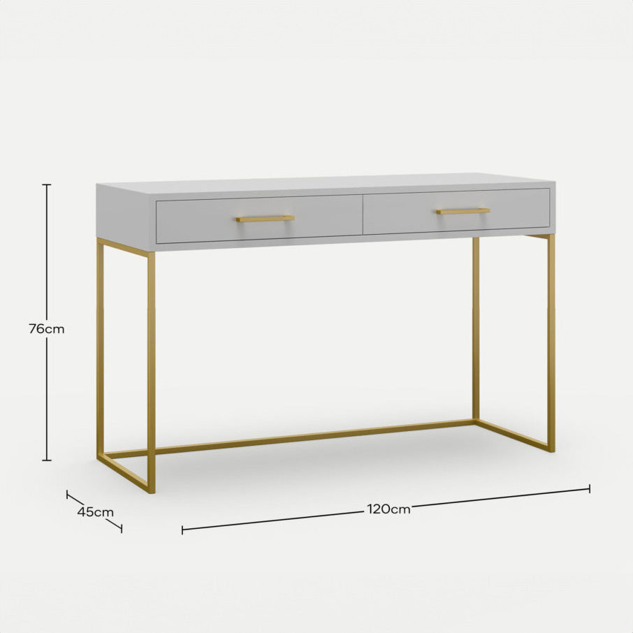 Naledi Light Grey Desk