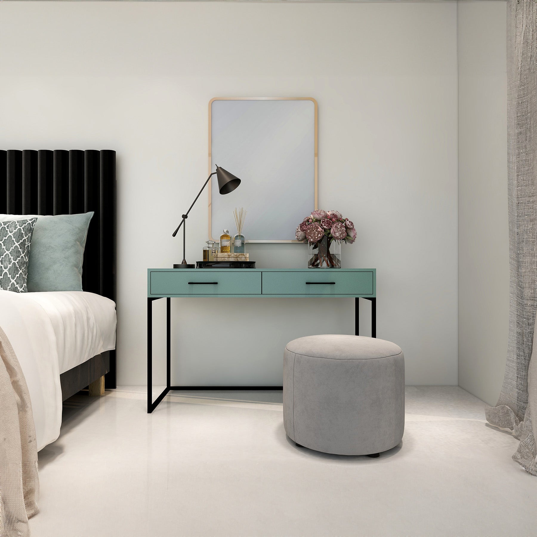 Naledi Turquoise Desk
