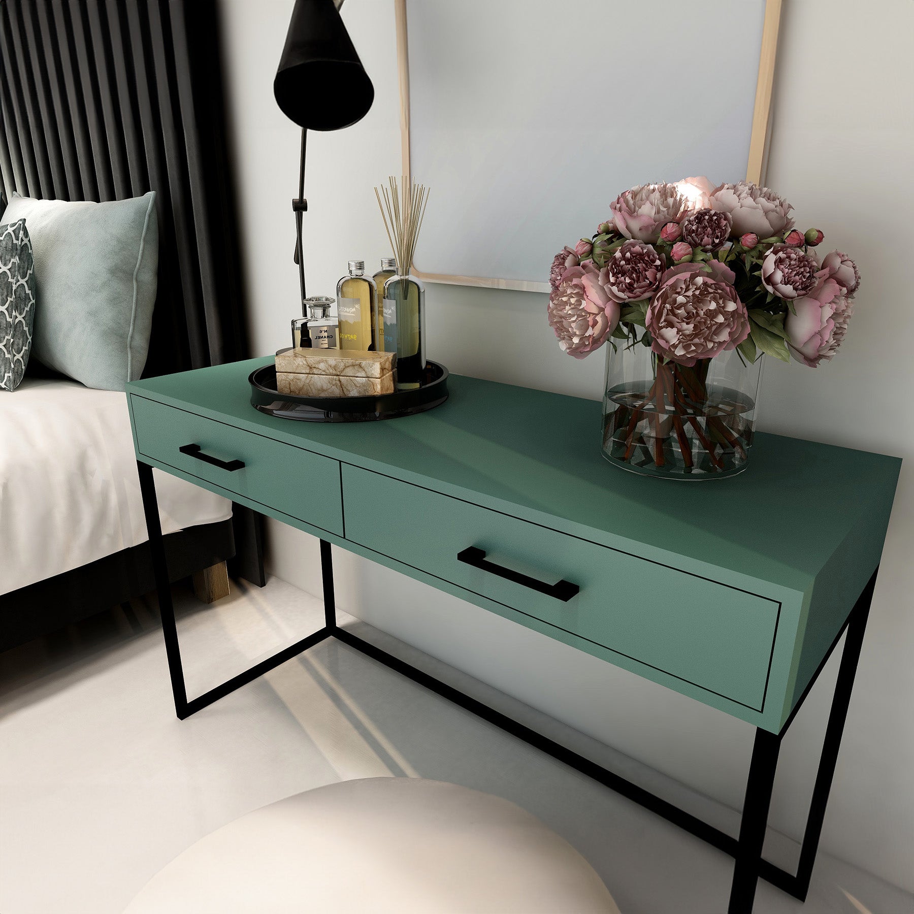 Naledi Turquoise Desk