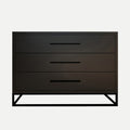 Naledi Black 3 Drawer Dresser