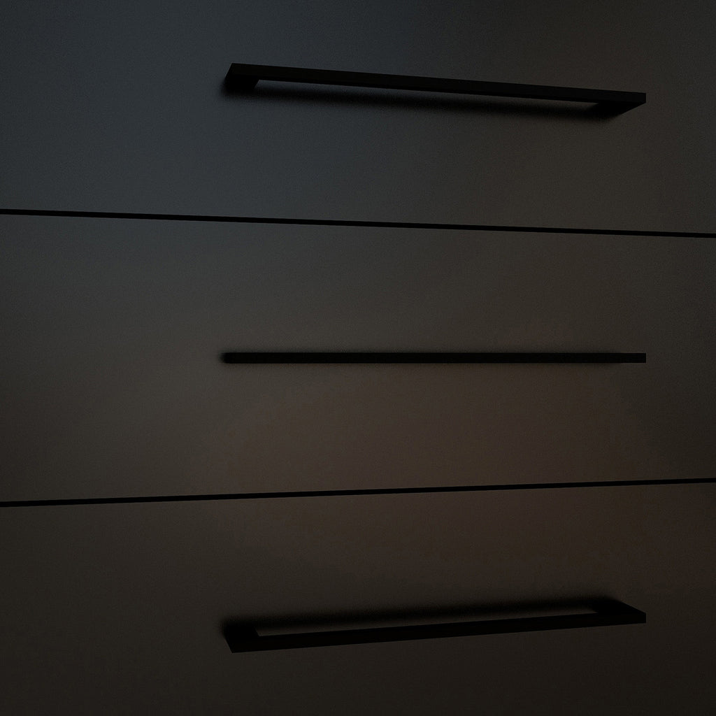 Naledi Black 3 Drawer Dresser