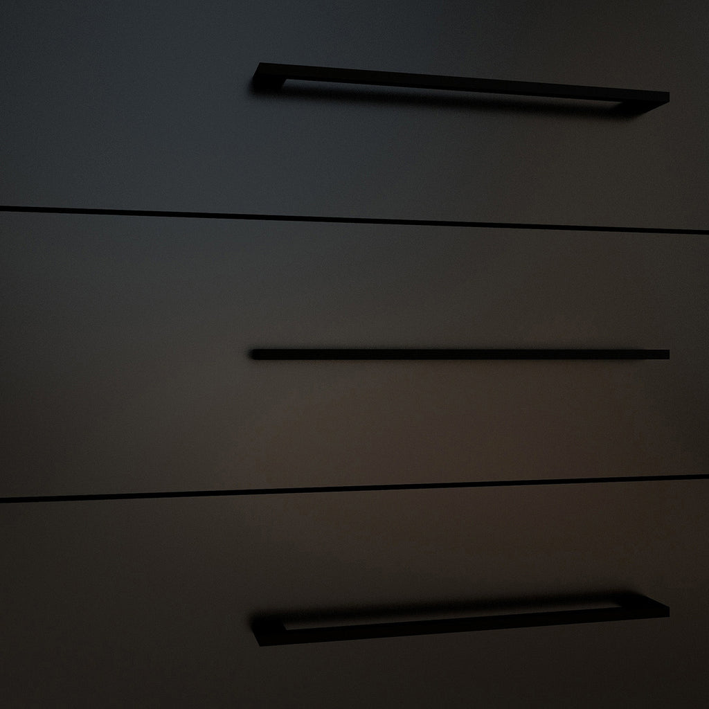 Naledi Black 4 Drawer Dresser