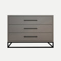 Naledi Dark Grey 3 Drawer Dresser