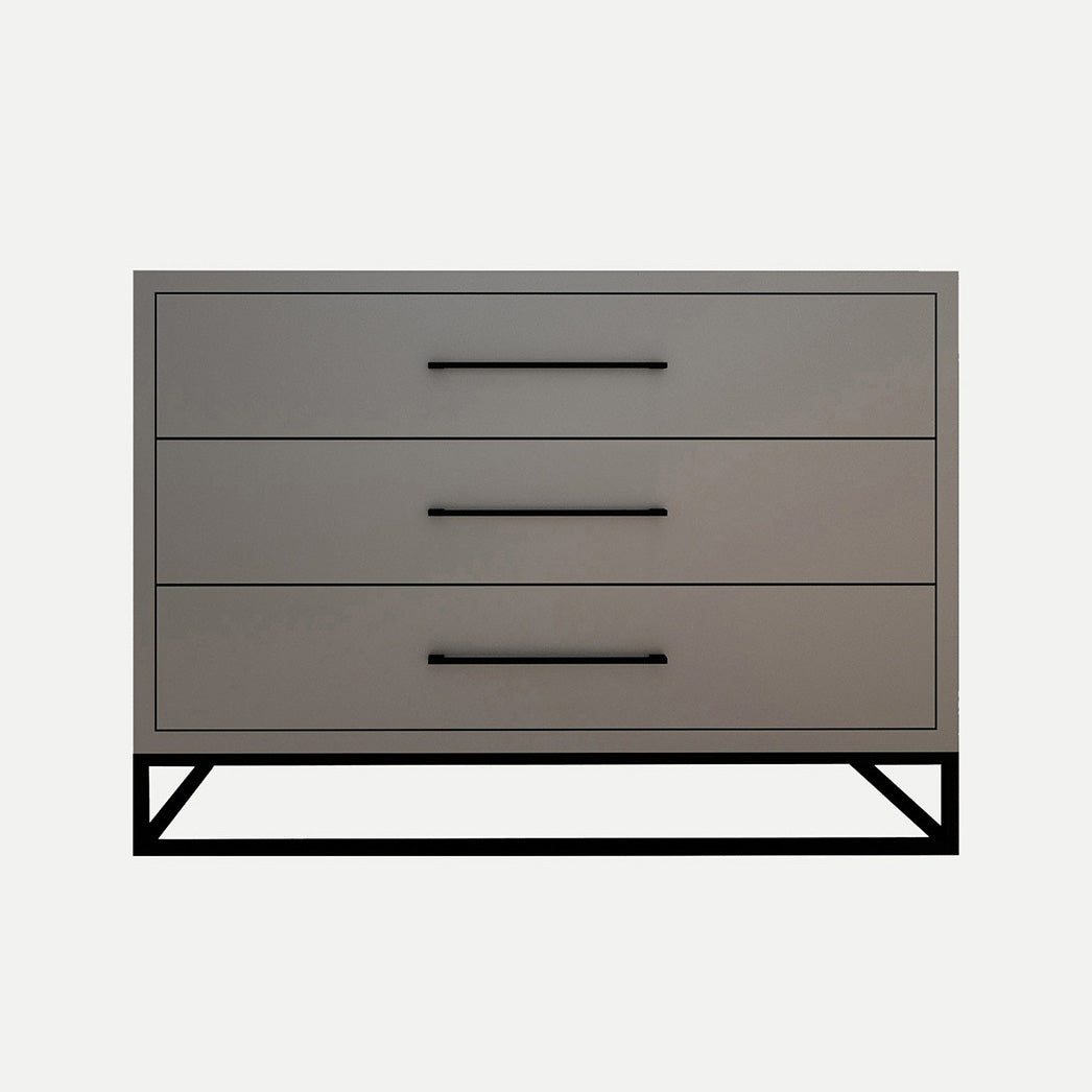 Naledi Dark Grey 3 Drawer Dresser