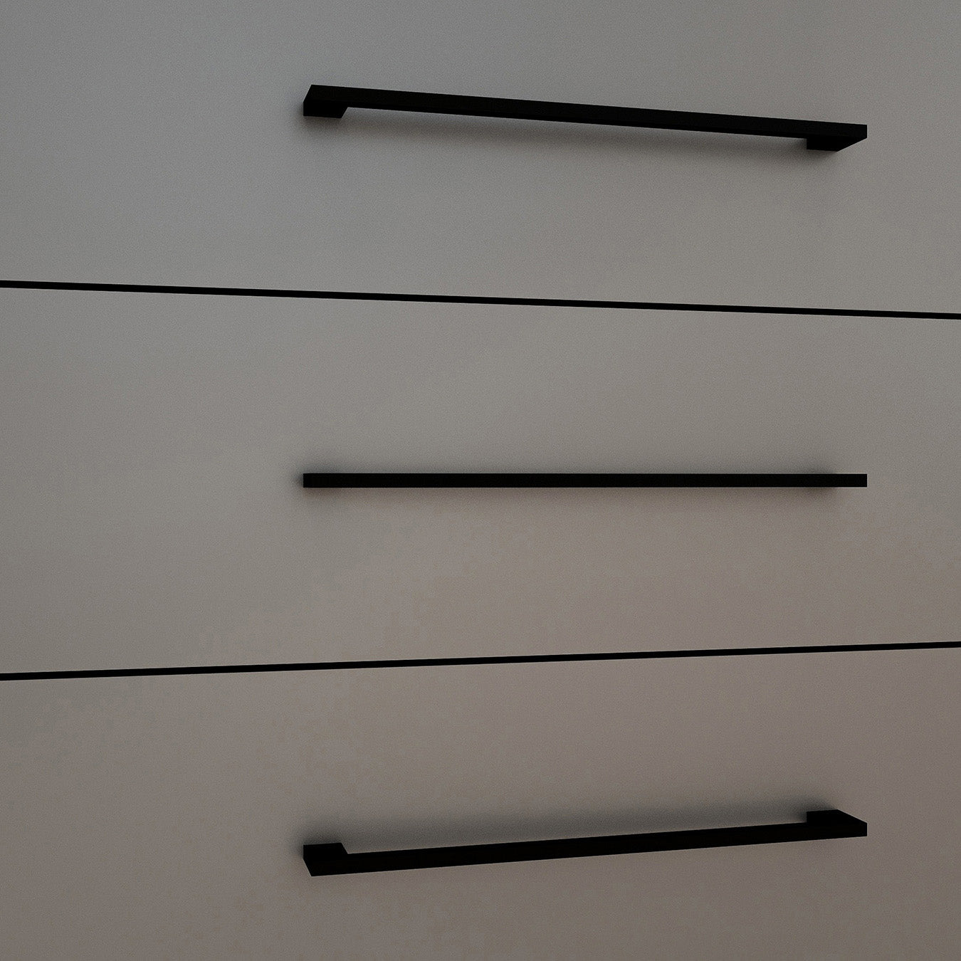 Naledi Dark Grey 3 Drawer Dresser