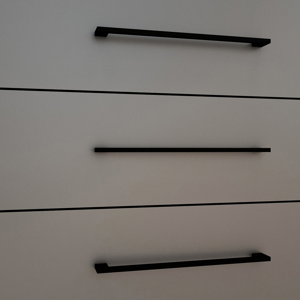 Naledi Dark Grey 4 Drawer Dresser