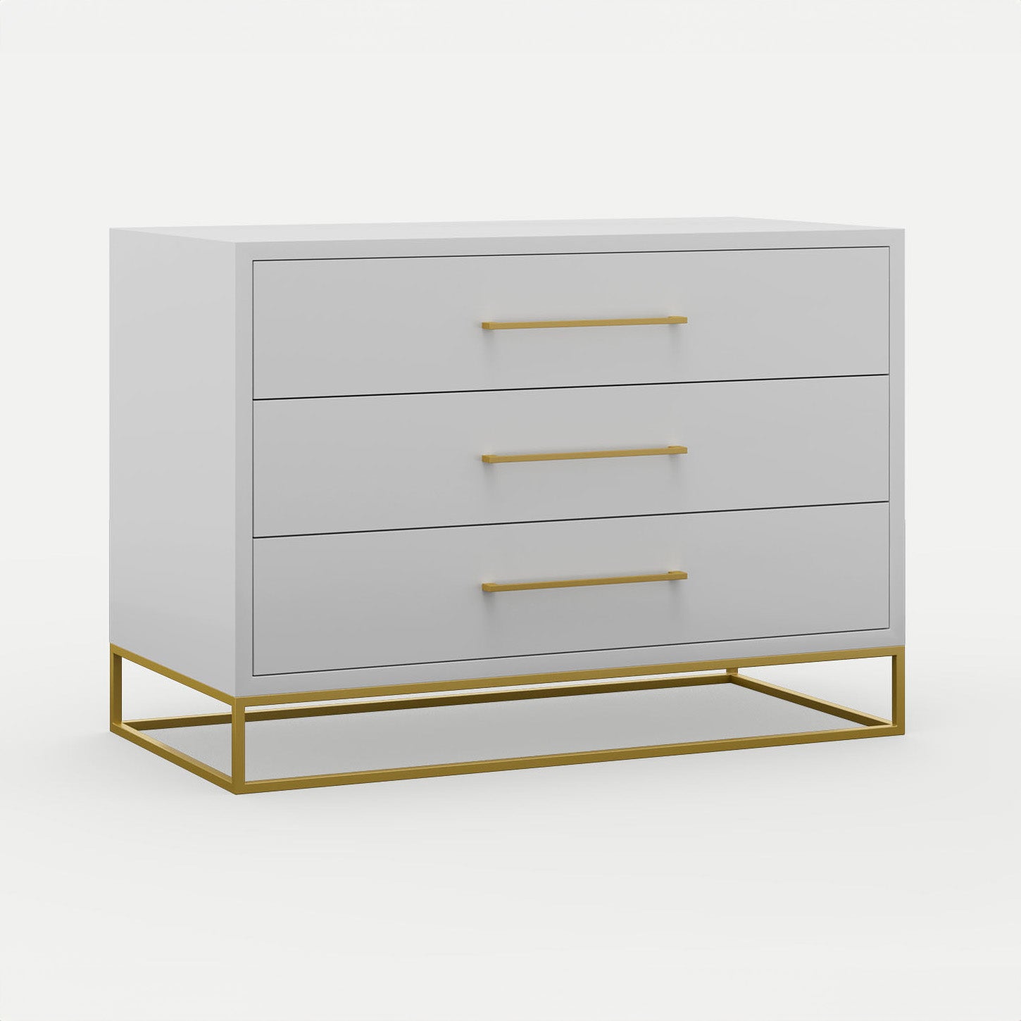 Naledi Light Grey 3 Drawer Dresser