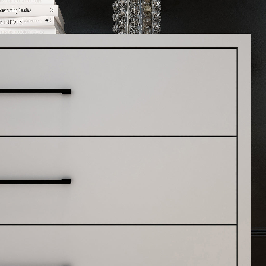 Naledi Light Grey 3 Drawer Dresser