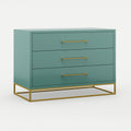 Naledi Turquoise 3 Drawer Dresser