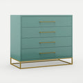 Naledi Turquoise 4 Drawer Dresser