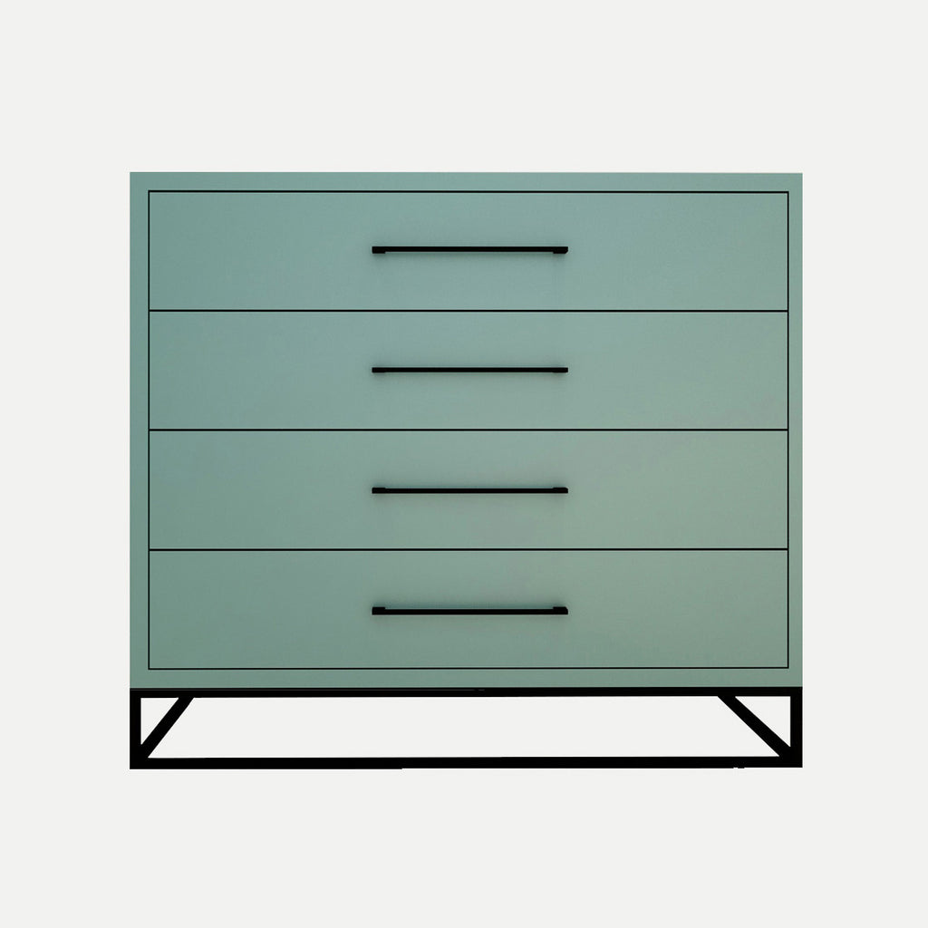 Naledi Turquoise 4 Drawer Dresser