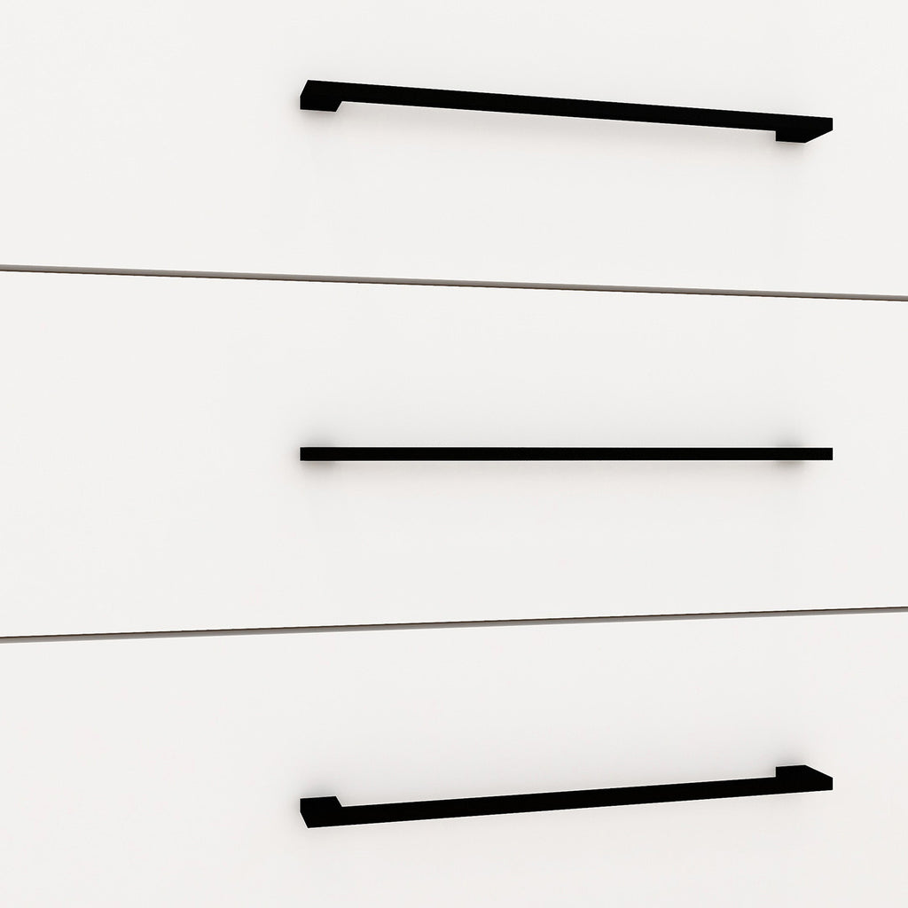 Naledi White 4 Drawer Dresser
