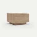 Amahle Clear Oak Pedestal