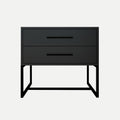 Naledi Black Bedside Pedestal