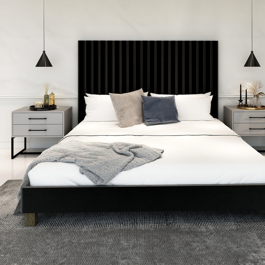 Naledi Light Grey Bedside Pedestal