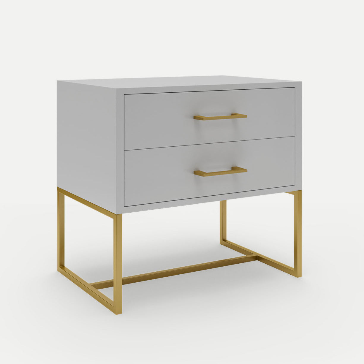 Naledi Light Grey Bedside Pedestal
