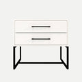 Naledi White Bedside Pedestal